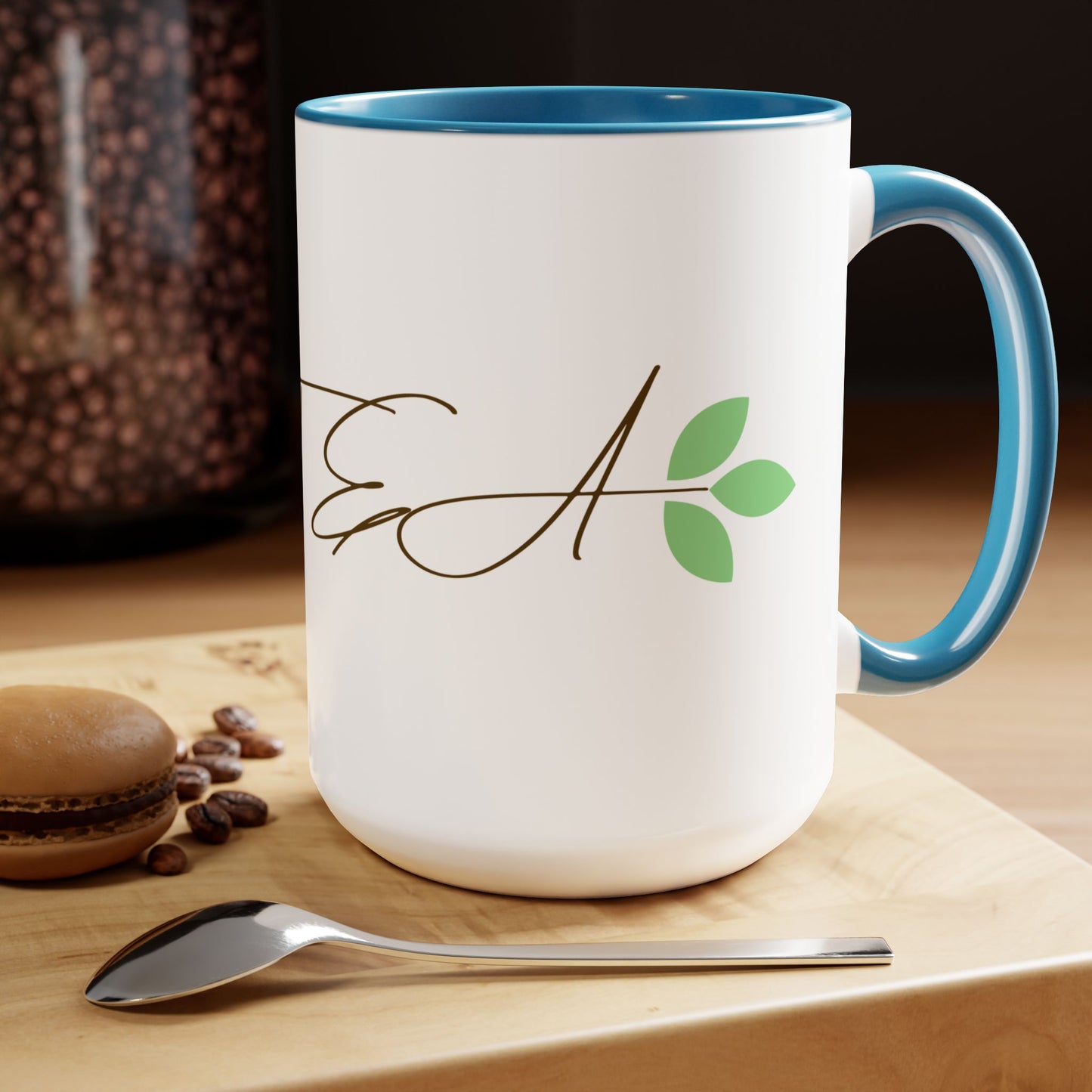 pregnanTEA Two-Tone Ceramic Mug - 15oz