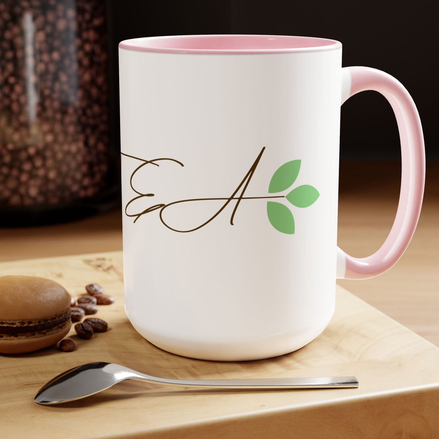 pregnanTEA Two-Tone Ceramic Mug - 15oz