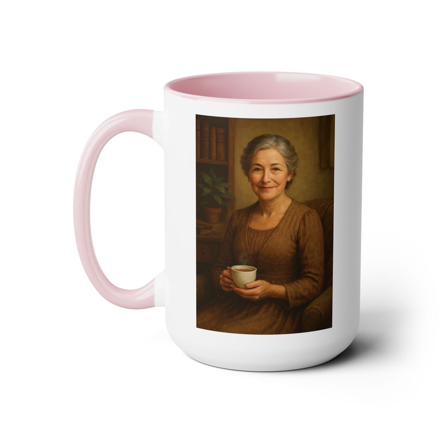 NORA by pregnanTEA - Personified Mug (15oz Two-Tone)