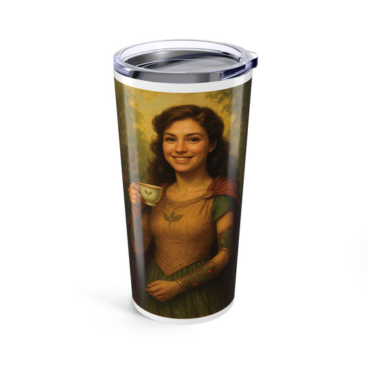 SuperNORA by pregnanTEA - Stainless Steel Tumbler (20oz)