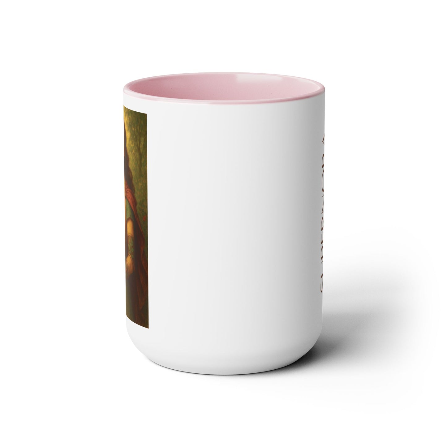 SuperNORA by pregnanTEA - Personified Mug (15oz Two-Tone)