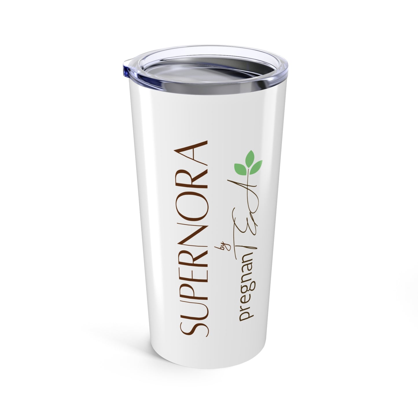 SuperNORA by pregnanTEA - Stainless Steel Tumbler (20oz)
