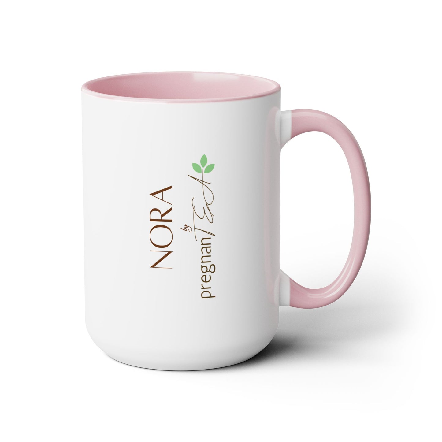 NORA by pregnanTEA - Personified Mug (15oz Two-Tone)