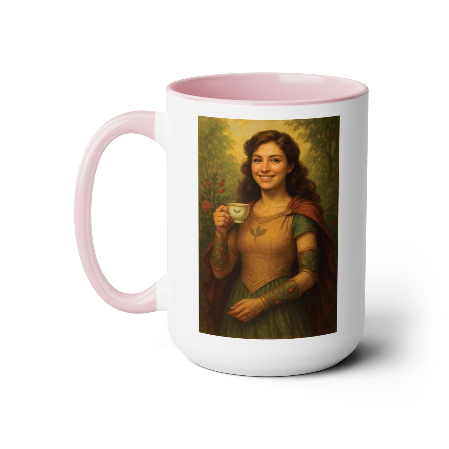 SuperNORA by pregnanTEA - Personified Mug (15oz Two-Tone)