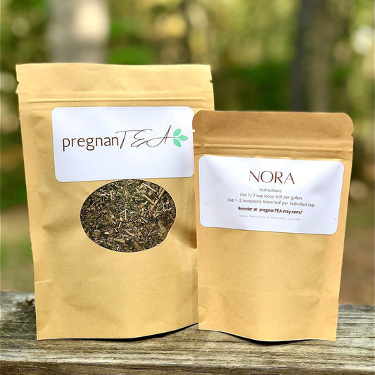 Organic NORA Tea - Second Trimester Pregnancy Tea - pregnanTEA