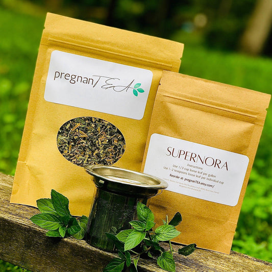 Organic SuperNORA - Second Trimester Pregnancy Tea - pregnanTEA